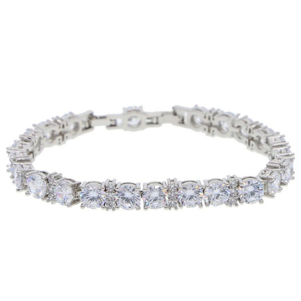 Elegant CZ Tennis Bracelet
